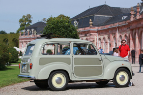 Fiat 500 C Topolino Belvedere (1954) - Nachkriegsversion des berühmten Topolino - Classic-Gala Schwetzingen 2020