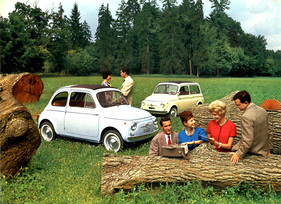Fiat 500 D (1960) - für das Picknick im Wald