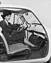 Fiat 500 D (1962) - Viersitzer mit zwei Türen, Innenlicht durch Fahrertüre geschaltet (© Archiv Automobil Revue) Fiat 500 D (1962) - Viersitzer mit zwei Türen, Innenlicht durch Fahrertüre geschaltet (© Archiv Automobil Revue)
