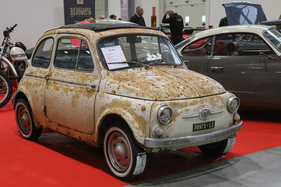 Fiat 500 D (1962) - komplett original und ziemlich patiniert - Auto e Moto d'Epoca Bologna 2023 (1962)