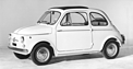 Fiat 500 D (1963) - die Türen sind noch hinten angeschlagen (© Archiv Automobil Revue) Fiat 500 D (1963) - die Türen sind noch hinten angeschlagen (© Archiv Automobil Revue)