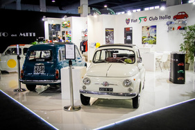 Fiat 500 D (1965) - auf dem Clubstand des Fiat 500 Clubs - Auto e Moto d'Epoca 2020 (1965)