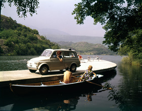 Fiat 500 Giardiniera (1960) - am Bootssteig (1960)