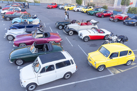 Fiat 500 Giardiniera (1975) an der Mallorca Classic Week 2021 – Teil der grossen Fahrzeug-Vielfalt (1975)