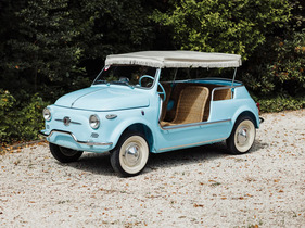 Fiat 500 Jolly Beach Car (1959) - offered as lot 129 at the Bonhams Zoute auction on October 8, 2023