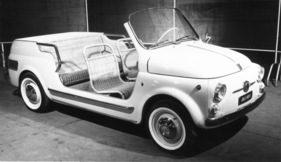 Fiat 500 Jolly Ghia (1964) - auf der Basis des Modelles Giardineta