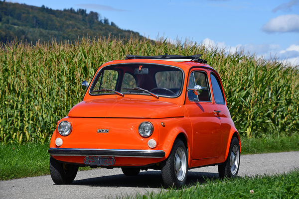 Fiat 500 L (1970) - als Lot 117A angeboten an der Versteigerung Oldtimer Galerie Toffen vom 16. Oktober 2021