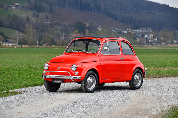 Fiat 500 L (1971) - Lot 128 an der Versteigerung der Oldtimer Galerie Toffen am 23. März 2024