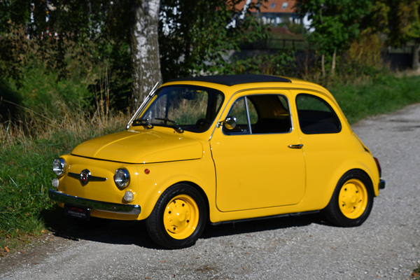 Fiat 500 L (1971) - als Lot 137 an der Versteigerung der Oldtimer Galerie Toffen am 14. Oktober 2023 angeboten