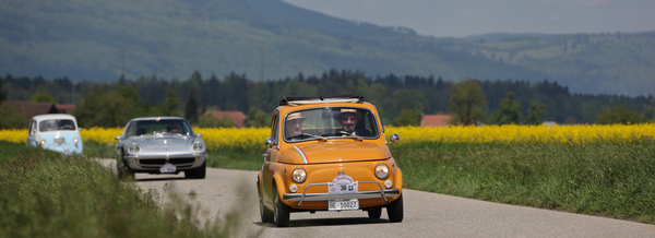 Fiat 500 L (1972) - on the road - Italiauto 2014