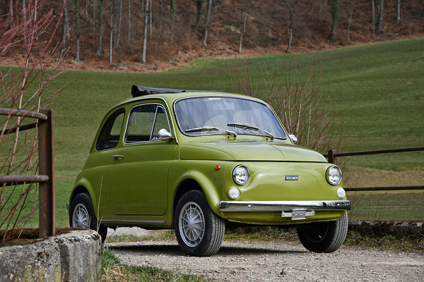 Fiat 500 L (1972) - gemeldet als Lot 106 für Versteigerung der Oldtimer Galerie Toffen vom 27. März 2021