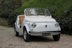 Fiat 500 'Mare' Beach Car (1970) - als Lot 101 an der Bonhams Monaco Versteigerung am 11. Mai 2018 Fiat 500 'Mare' Beach Car (1970) - als Lot 101 an der Bonhams Monaco Versteigerung am 11. Mai 2018