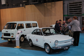 Fiat 500 Moretti (1967) - mit 500-cm3-Zweizylindermotor und eleganter Coupé-Karosserie, angeboten für EUR 23'000 - Rétromobile Paris 2020