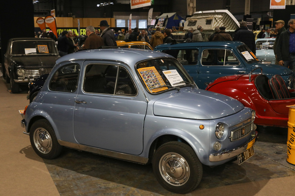 Fiat 500 MyCar (1970) – von Francis Lombardi, zu haben für EUR 15'000 – Rétromobile Paris 2025