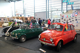 Fiat 500 N (1960) - auf dem Clubstand - Bremen Classic Motorshow 2020