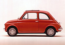 Fiat 500 R (1970) - der Kofferraum sitzt vorne, der Motor hinten