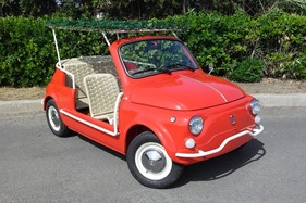 Fiat 500 “Spiaggina Evocation” (1971) - angeboten an der Catawiki Cabriolet-Versteigerung vom 18. Juni bis 4. Juli 2021 Fiat 500 “Spiaggina Evocation” (1971) - angeboten an der Catawiki Cabriolet-Versteigerung vom 18. Juni bis 4. Juli 2021