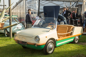 Fiat 500 Spider Elegance (1965) - Strandauto, entstanden bei Savio - Auto e Moto d'Epoca 2022