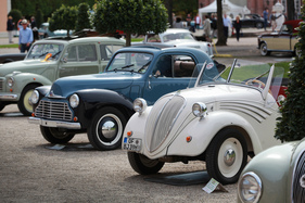Fiat 500 Weinsberg Roadster (1939) - noch mit der ursprünglichen Topolino-Front - Classic-Gala Schwetzingen 2020