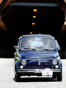 Fiat 500 - am Treffen "Italiauto 2012"