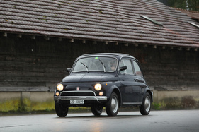 Fiat 500 - drin bleibt man (meist) trocken - OSMT Zug im September 2017