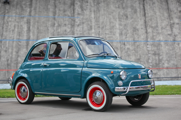 Fiat 500 in klassischer Lackierung - Dolder Classics Mai 2017