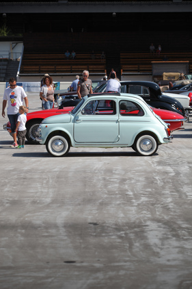 Fiat 500 - klein und rund - Dolder Classics September 2016