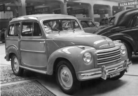Fiat 500C (1952) - Ganzmetall-Mehrzweckfahrzeug Fiat 500C (1952) - Ganzmetall-Mehrzweckfahrzeug