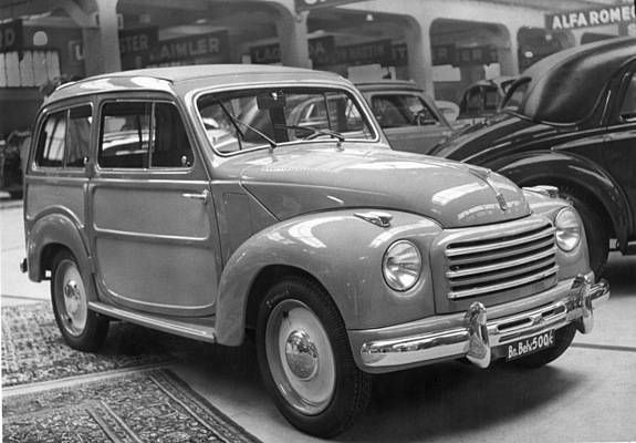 Fiat 500C (1952) - Ganzmetall-Mehrzweckfahrzeug
