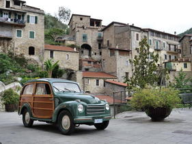 Fiat 500C Topolino Giardinera Woody (1950) - als Lot 42 an der Bonhams Zoute Versteigerung am 5. Oktober 2018