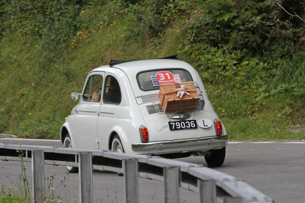 Fiat 500D (1965) - an der OCC Jungfrau Rallye 2018