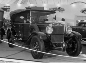 Fiat 503 (1926) - Nachfolger des 501, immer noch mit Rechtslenkung - Fiat-Rückschau - Genfer Autosalon 1968