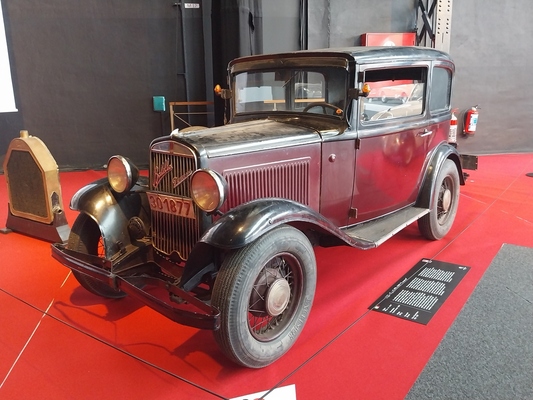 Fiat 508 B "Balilla" (1933) – Ausstellung "125 Jahre Fiat" in der Autoworld Brüssel