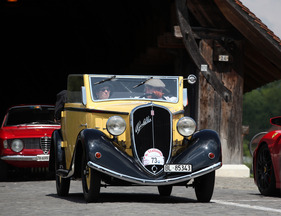 Fiat 508 Balilla (1935) - am Treffen italienischer Oldtimerautos Italiauto 2013