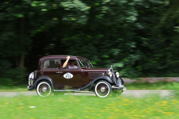 Fiat 508 Balilla (1936) - Startfeld "FaBaM - Freunde alten Blechs und aller Marken" - Oldtimer GP Brugger Schachen 2024