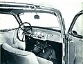 Fiat 508 C / 1100 Balilla (1937) - Interior and dashboard of the pre-war Fiat