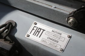 Fiat 508 C 1100 Sport CarGem (1937/1946) - Chassis badge with engine number