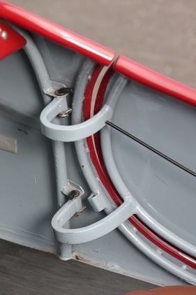 Fiat 508 C 1100 Sport CarGem (1937/1946) - coarse door hinges