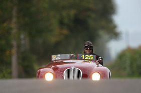 Fiat 508 C 1100 Sport CarGem (1937) - the starting number is from the 2013 Mille Miglia