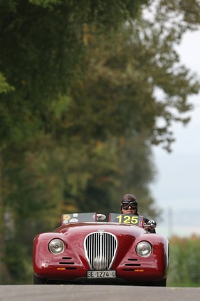 Fiat 508 C 1100 Sport CarGem (1937) - little wind protection in the Fiat cockpit