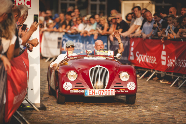 Fiat 508 C 1100 Sports (1937) - Harald und Inga Becker aus Emmendingen in einem der absoluten Highlights im Feld der Schauninsland Klassik 2018
