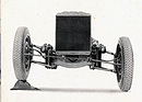 Fiat 508 C (1937) - the independent front suspension impressively staged