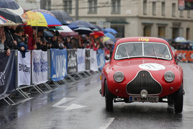 Fiat 508 C Mille Miglia Berlinetta (1939) - am Start in der Sportwagenklasse - Gaisbergrennen 2013 - Stadt-Grand-Prix in Salzburg am Donnerstag Fiat 508 C Mille Miglia Berlinetta (1939) - am Start in der Sportwagenklasse - Gaisbergrennen 2013 - Stadt-Grand-Prix in Salzburg am Donnerstag