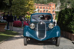 Fiat 508 CS Balilla Aerodynamica (1935) - In the "Developing the Theme - Space, Pace and Grace" class at the Concorso d'Eleganza Villa d'Este 2021