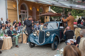 Fiat 508 CS Balilla Aerodynamica (1935) - In der Klasse "Developing the Theme – Space, Pace and Grace" beim Concorso d'Eleganza Villa d'Este 2021 Fiat 508 CS Balilla Aerodynamica (1935) - In der Klasse "Developing the Theme – Space, Pace and Grace" beim Concorso d'Eleganza Villa d'Este 2021