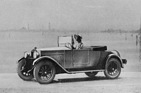 Fiat 509 A Cabriolet (1927) - zeitgenössische Illustration