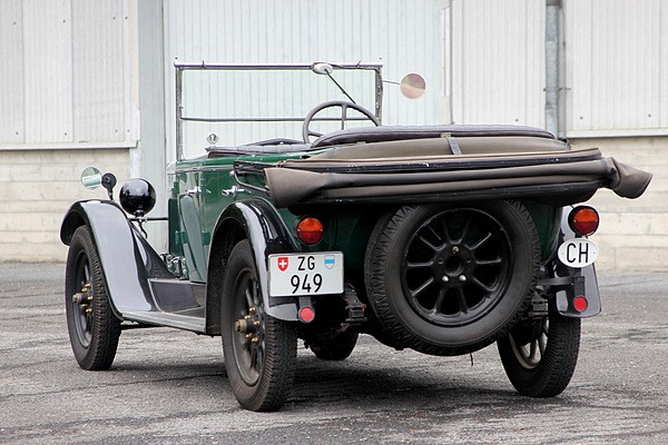 Fiat 509A (1927) - Heckansicht