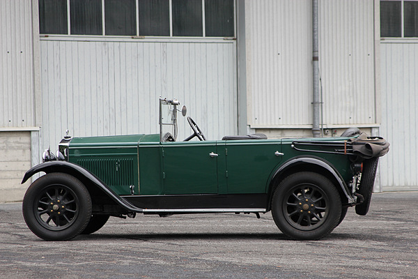 Fiat 509A (1927) - Silhouette ohne Firlefanz