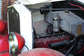 Fiat 521 Feuerwehrauto (1928) - der Reihensechszylindermotor mit 2,4 Liter Hubraum