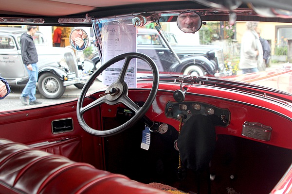 Fiat 522 (1932) - Oldtimer in Obwalden OiO 2011 - Interieur